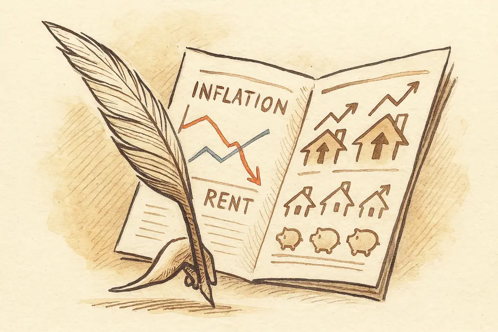 Inflation, Rente und Wohnungsmarkt: Deutschlands wirtschaftlicher Dreiklang im Wandel