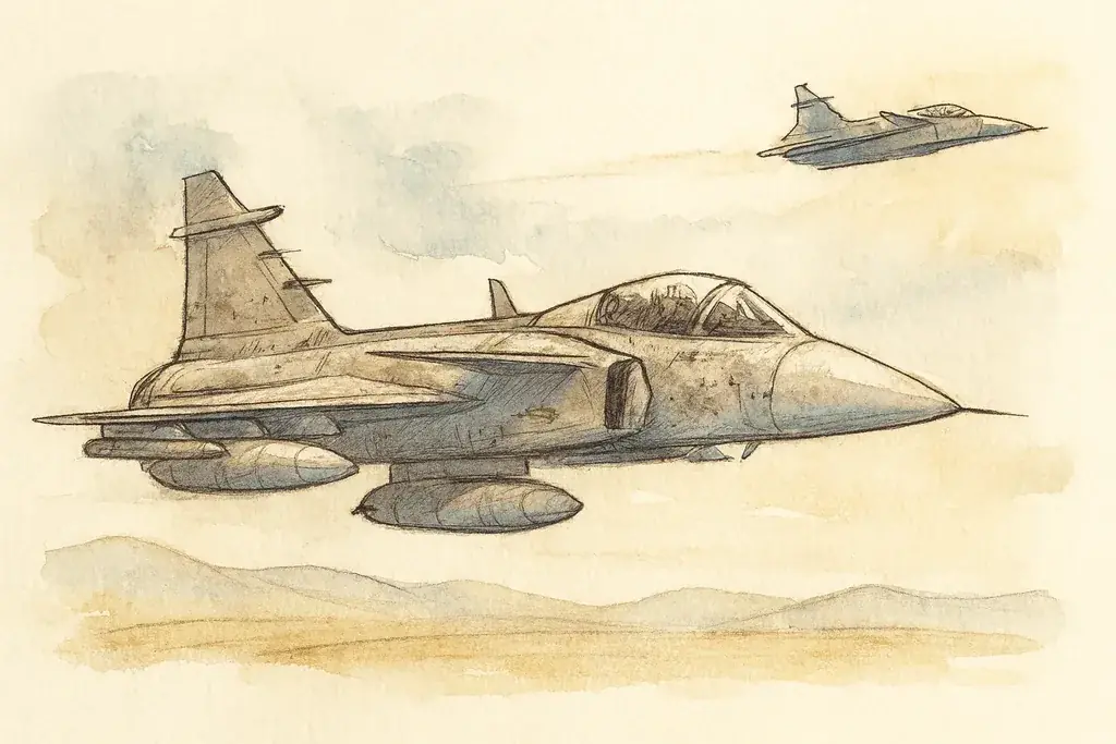 Gripen für die Ukraine: Schwedens Militärhilfe im Kontext der Eskalation