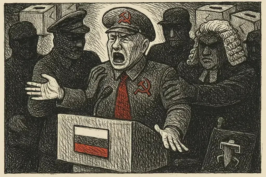 Russlands interne Front: Kommunisten, Wahlen und die Justiz-Achse zu Belarus