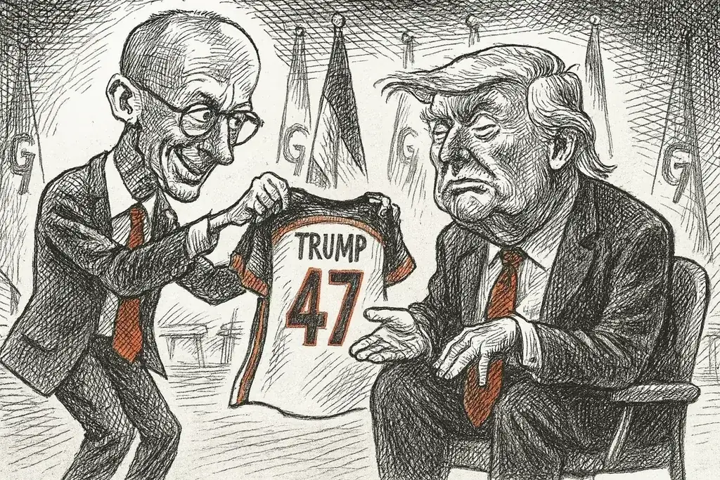 WM-Trikot als G7-Diplomatie: Wenn Politik sich im Sport inszeniert