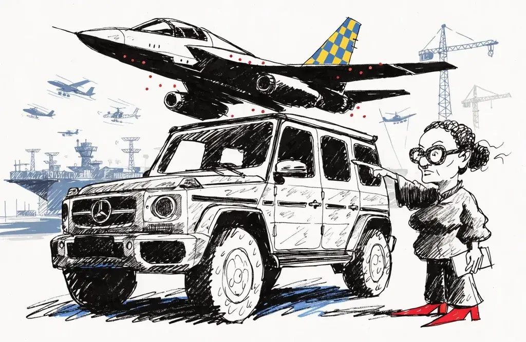 Mercedes im Drohnenkrieg: Wenn Luxusautos zur Waffe werden