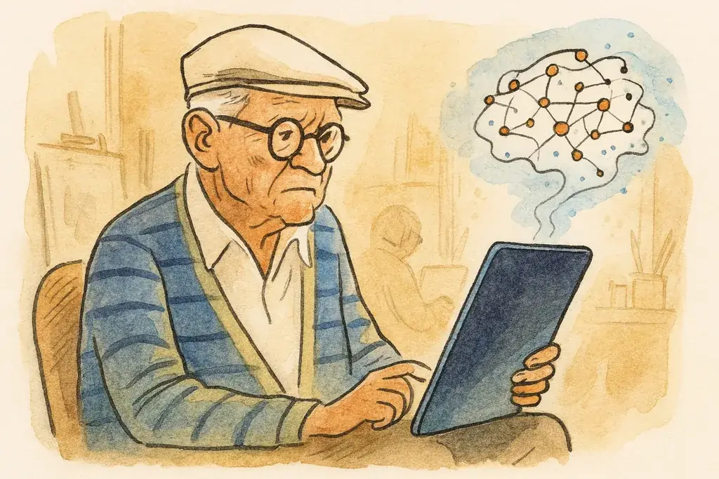 Kunst, KI und Vergänglichkeit: Hockneys Vermächtnis im digitalen Zeitalter
