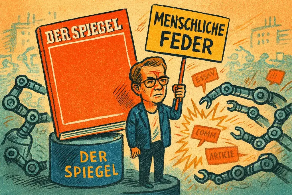 Auftrag: Spiegel verbietet KI-Texte