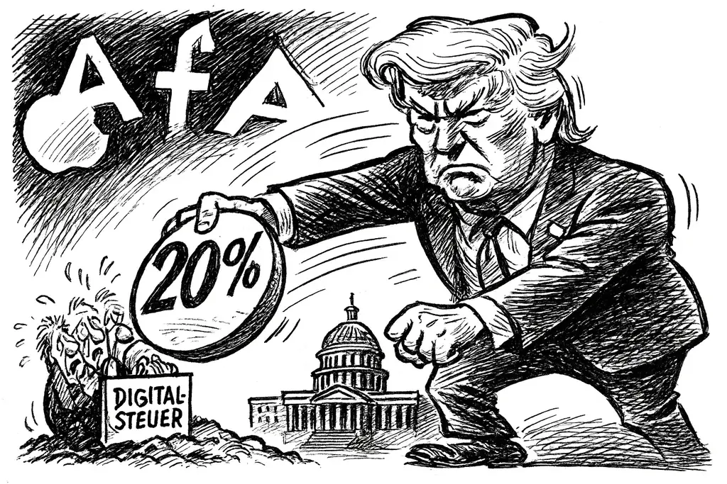 Trump vs. EU: Digitalsteuer-Zölle gefährden globale Wirtschaftsordnung