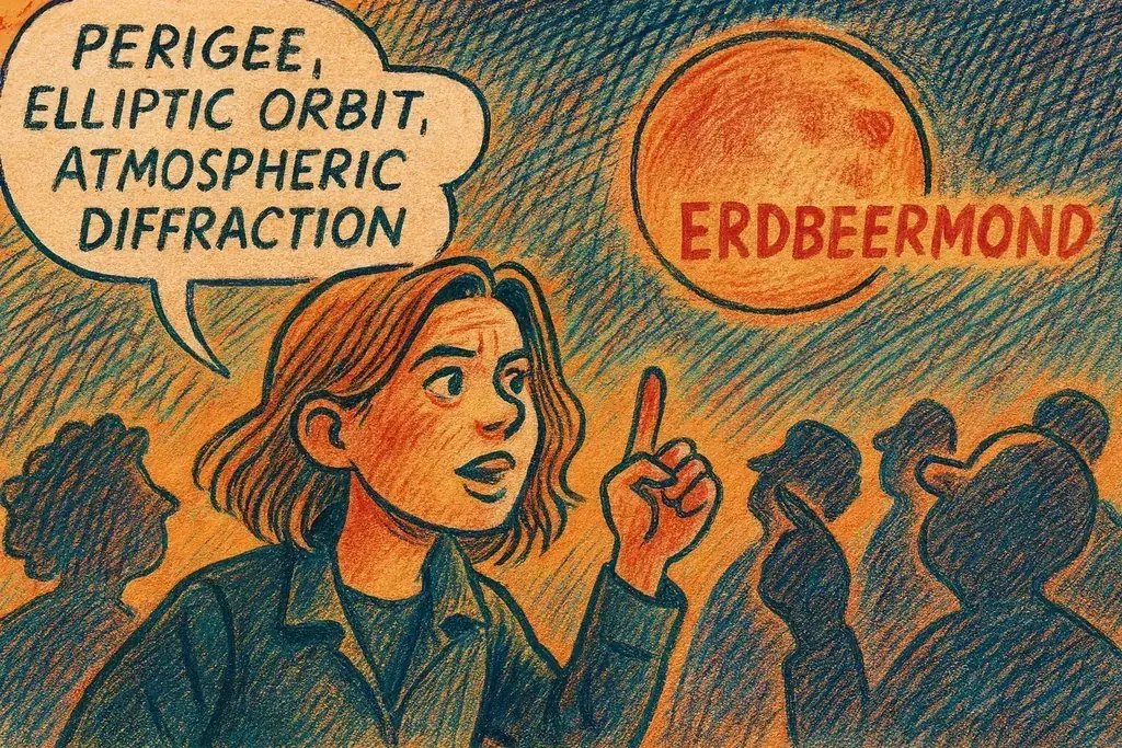 Erdbeermond: Mehr Schein als Sein – Wenn wissenschaftliche Aufklärung gegen Aberglauben kämpft