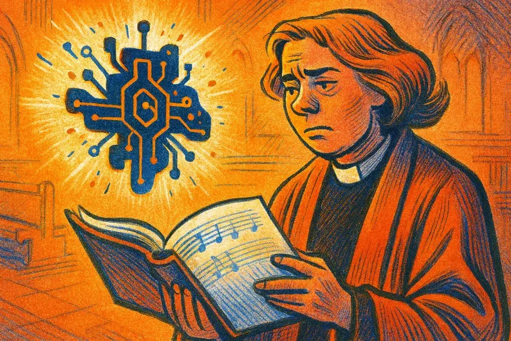 KI im Gottesdienst: Wenn Kirchen die Digitale Nüchternheit predigen