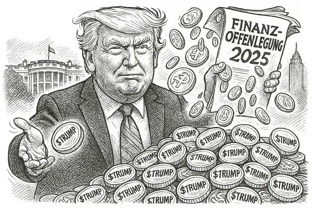Trumps Krypto-Millionen: Einblicke in die Finanzen eines Präsidentschaftskandidaten