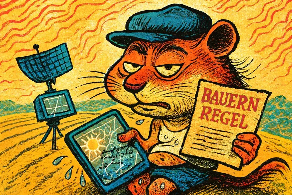 Bauernweisheit im Fieber: Wenn das Wetter die alten Regeln Lügen straft