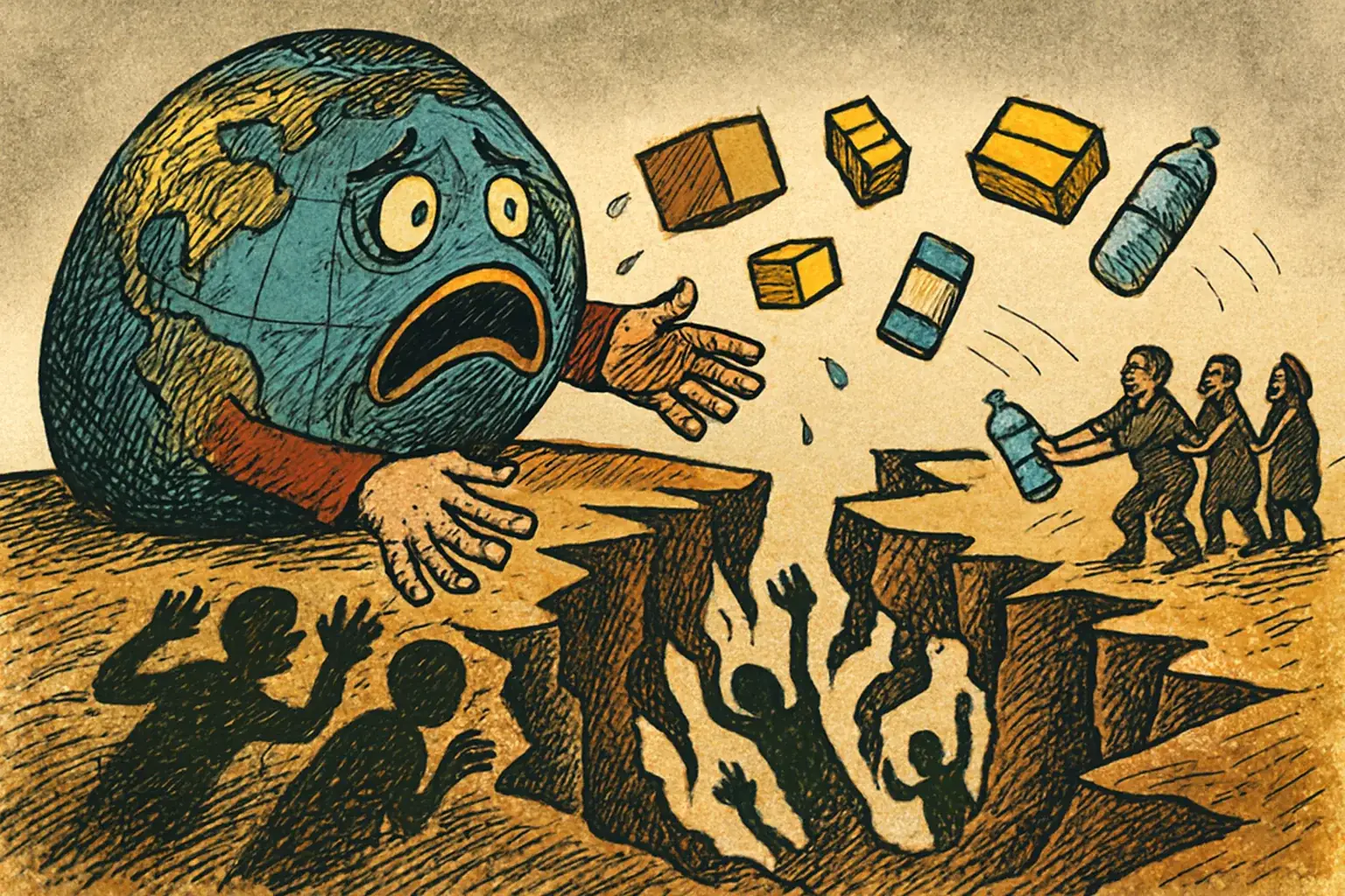 Erdbebenkatastrophen: Wie die Welt im Chaos hilft