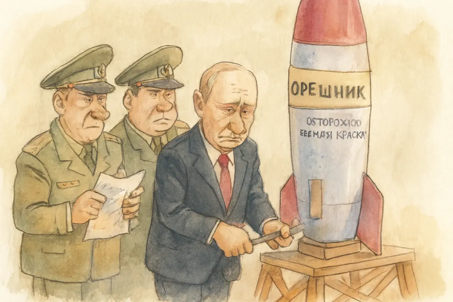 Russlands Oreschnik-Rakete: Ein Testlauf ins Ungewisse?