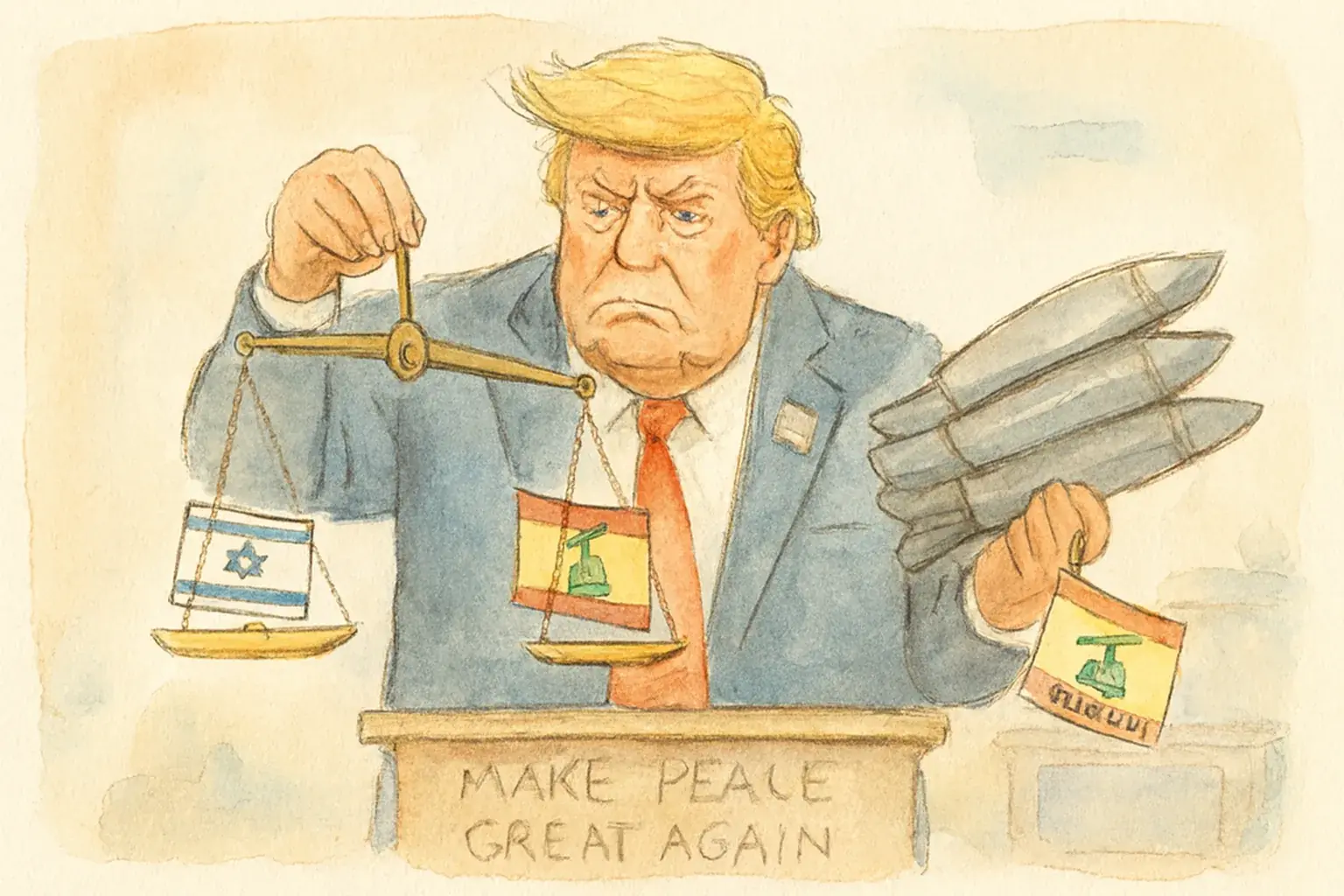 Trump im Teufelskreis: Nahost-Konflikt als Wahlkampf-Bühne?