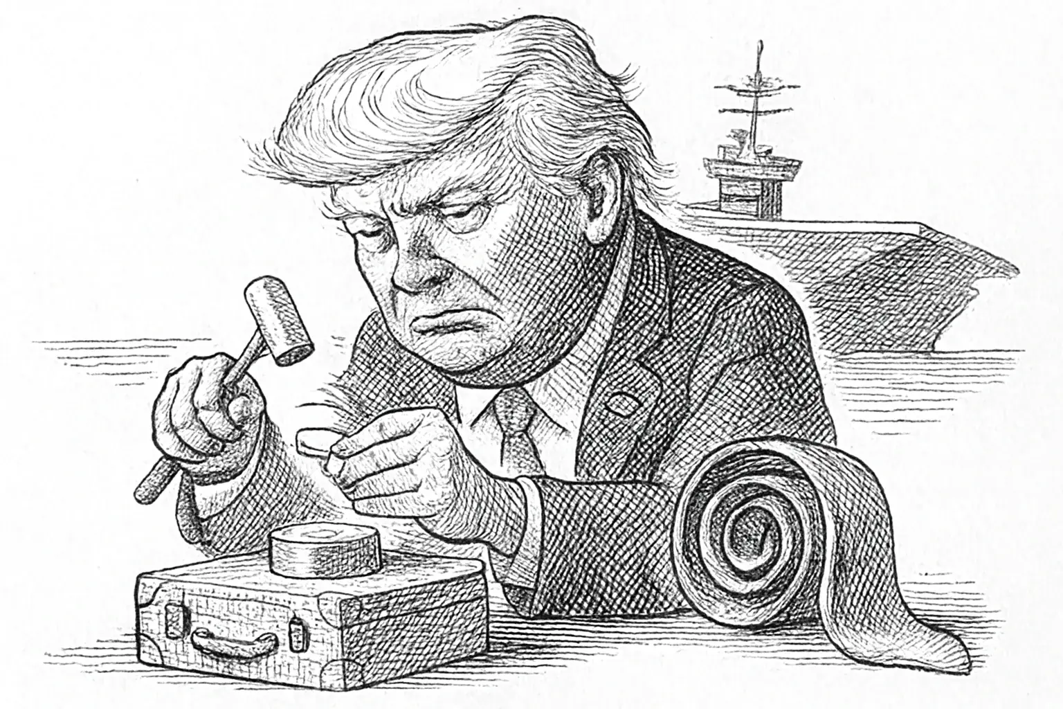 Trumps Schutzgebühr im Golf: Ein Spiel mit dem Welthandel