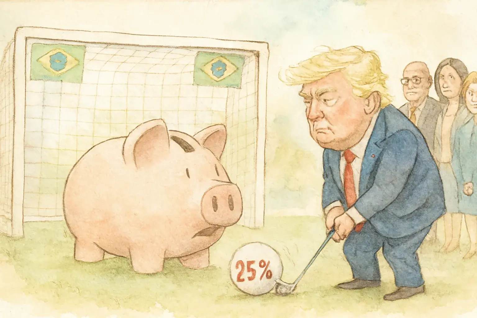 Trumps Zollkeule: Brasiliens Exporte im historischen Tief