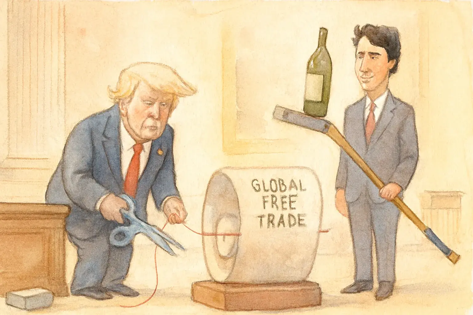 Der Zollerpresser: Wie Washington den globalen Freihandel zerlegt