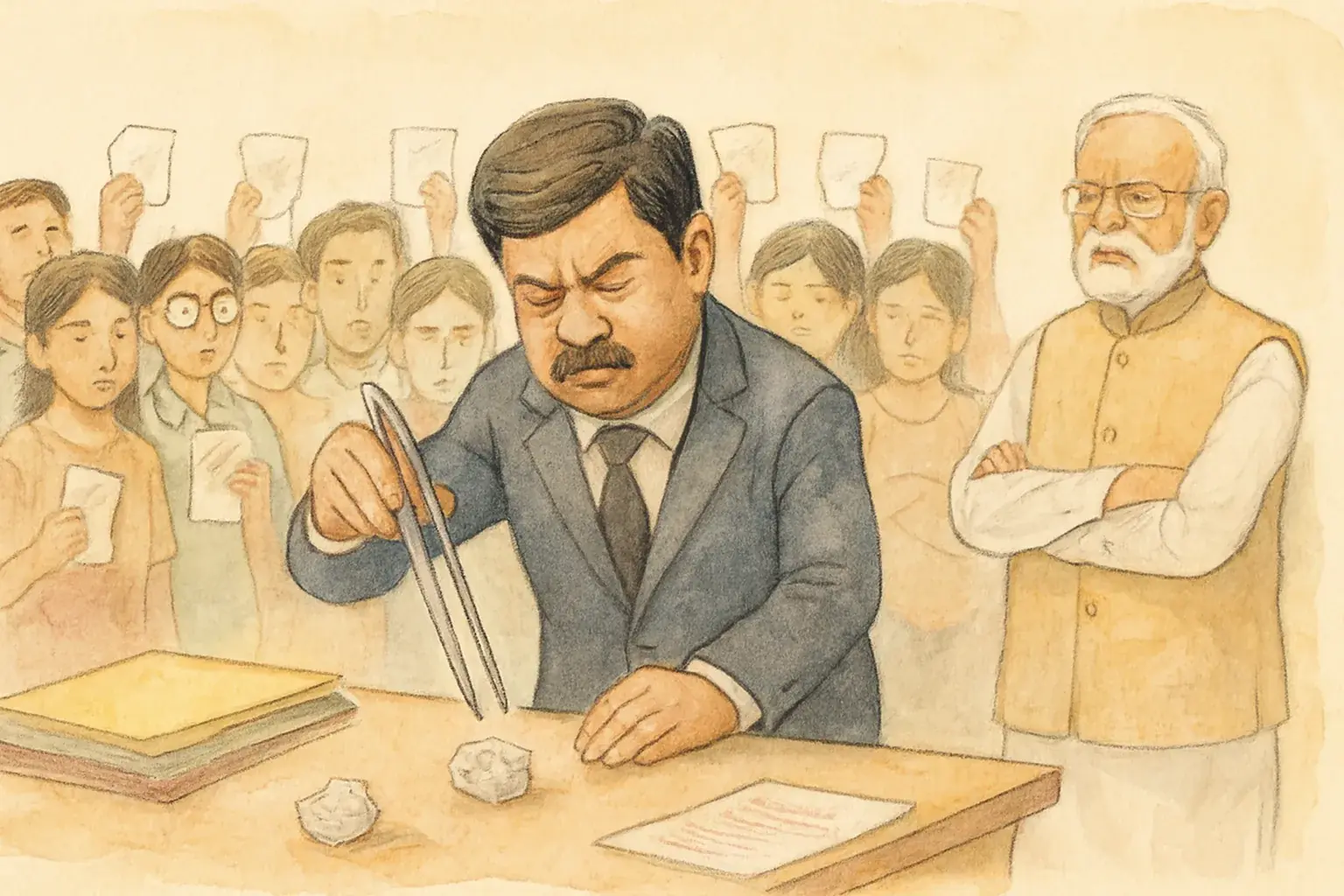 Der Riss im System Modi: Wie Indiens Jugend die Macht herausfordert