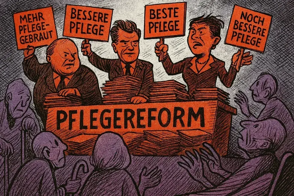 Pflegeversicherung vs. Kanzleramt: Parteien unter Druck