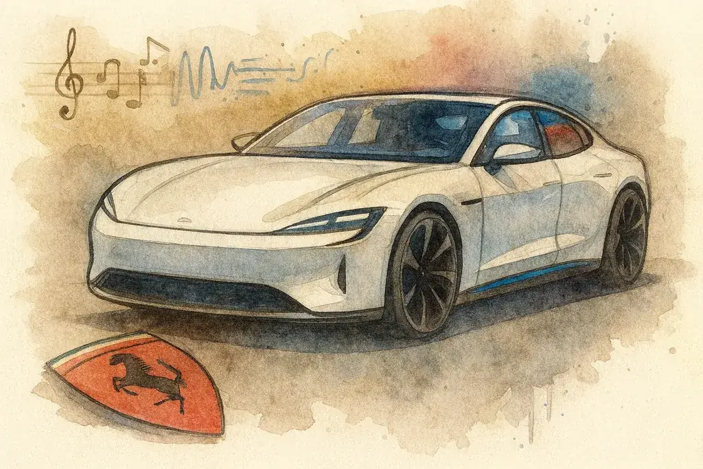 Ferrari-Elektroauto sorgt für Furore, KI-Debatten und Musik-Awards
